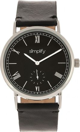 Simplify The 5100 Leather-Band Watch