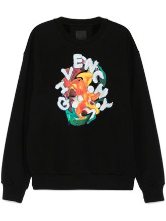 Givenchy Felpa Psychedelic - Nero