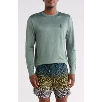 Volcom Deadly Stone Swim T-Shirt in Light Olive at Nordstrom Rack, Size Xx-Large