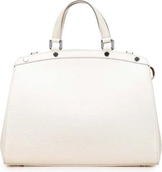 Louis Vuitton Borsa a tracolla Brea MM in pelle Épi 2011 - Bianco