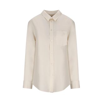 Celine Mujer, Blusas y Camisas, Blanco, Talla: S