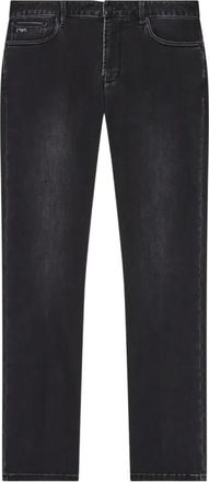 Emporio Armani Jeans Washed Etiq Logo - - Jeans - Uomo - Grigio - W32