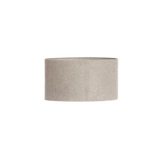 Light & Living Pantalla De L&aacute;mpara - Brandy - Marr&oacute;n - Textil - - Light&living