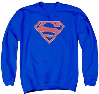 Gildan Supergirl Logo Adult Crewneck Sweatshirt