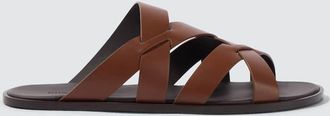 Manolo Blahnik Marvin leather sandals