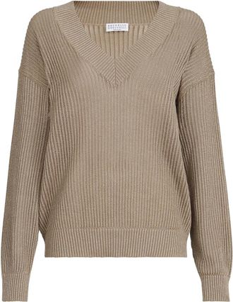 Brunello Cucinelli Ribbed Sweater
