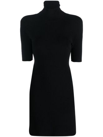 Dsquared2 Jurk met col - Zwart