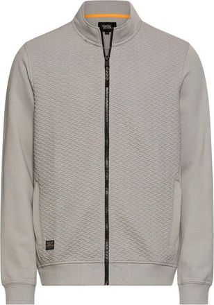 Camel Active Zip-throughs - Heren - Vesten met rits - Grijs - L - Hoodies & sweatvesten