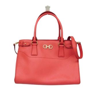 Ferragamo Pre-owned Handbags, female, Pink, Size: ONE SIZE Pre-owned Handbag