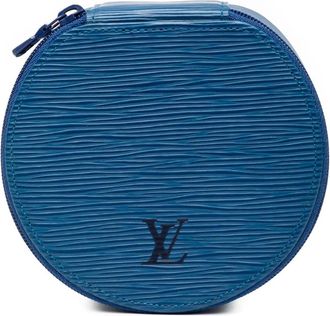 Louis Vuitton Portagioie Ecrin Bijoux in pelle Épi 1990-2025 - Blu