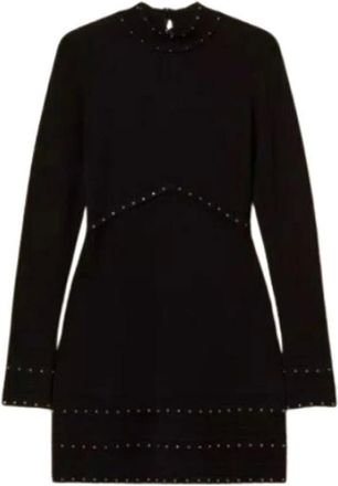 Twinset Mujer, Vestidos, Negro, Talla: XS
