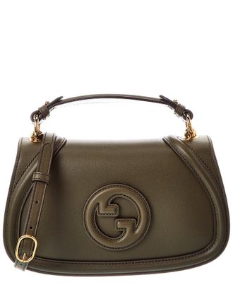 Gucci Blondie Small Top Handle Leather Shoulder Bag
