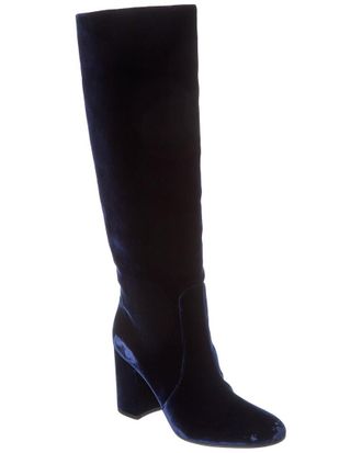 Gianvito Rossi 85 Velvet Knee-High Boot