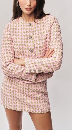 Guizio Wren Jacket in Pink at Nordstrom, Size Xx-Small