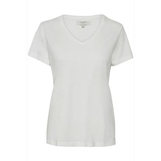 Cream Naia Tshirt Top Krijt - Dames - Tops - Wit - Maat: S Katoen