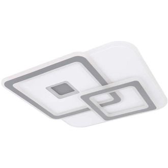 ETC Shop Etc-shop - Plafoniera plafoniera lampada da interni smart home dimmerabile con funzione memory, luce notturna, telecomando, colori regolabili, 1x led
