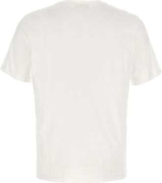 Maison Kitsun&eacute; Fox Head Patch Cotton T-shirt - White