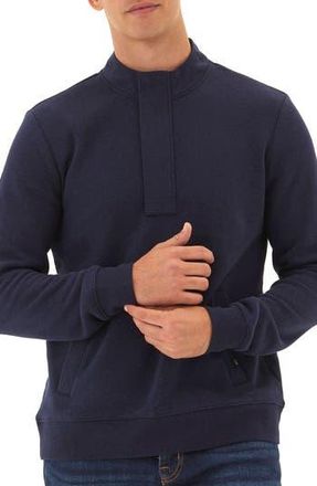 Threads 4 Thought Kason Triblend Fleece Quarter Zip in Stargazer at Nordstrom Rack, Size Xx-Large