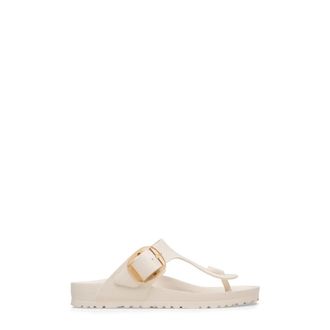 Birkenstock Gizeh Big Buckle Regular Fit - Dames - Slippers - Wit - 41 EU - Schoenen