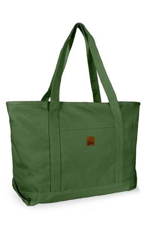 Dalix Ghost 23 Carryall Canvas Tote Bag in Olive at Nordstrom