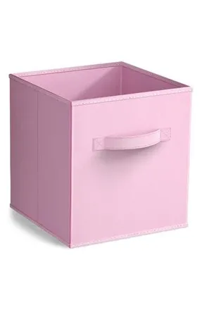 Sorbus Collapsible Storage Cube in Pastel Pink at Nordstrom Rack