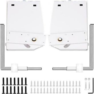 OEM Murphy-montage-wandfedermechanismus 450 Kg, Robuste St&uuml;tzhardware, Betthalterung Kompatibel Mit 1,2-1,8 M Breite Diy-kit F&uuml;r King-size-betten (vertika