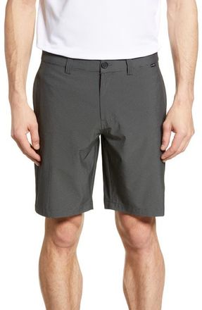 Travis Mathew Carlsbad Performance Shorts in Dark Grey at Nordstrom, Size 40