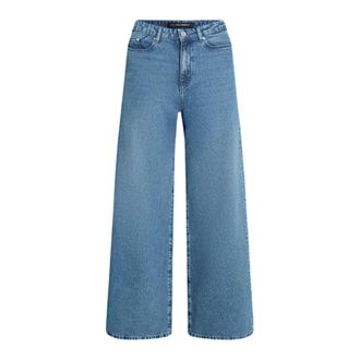 Karl Lagerfeld Dames, Jeans, Blauw, Maat: W28 Katoen