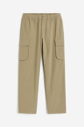 H&M Cargohose in Regular Fit - Khakigr&uuml;n