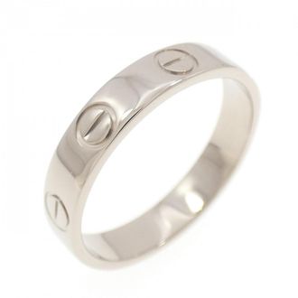 Cartier White Gold White Gold (18K) Band Ring (Pre-Owned)