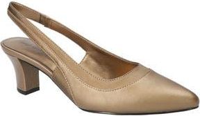 Easy Street Dessa Slingback Pointed Toe Pump in Bronze at Nordstrom Rack, Size 6.5
