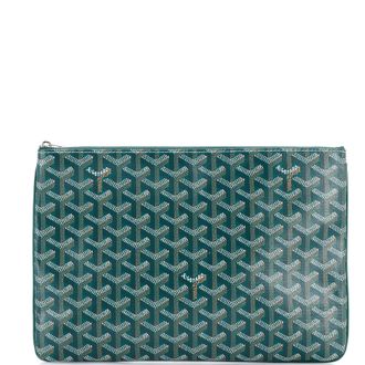 Goyard Senat Zip Pouch Coated Canvas MM