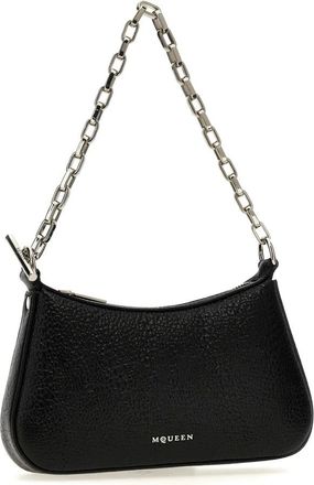 Alexander McQueen T-bar Mini Pouch - female - Alexander McQueen - Shoulder Bags - Black - ONE SIZE - Bags