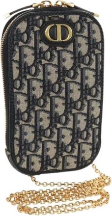 Dior Pre-owned Mini Bags, female, Blue, Size: ONE SIZE Pre-owned Vintage Mini Shoulder Bag