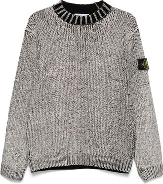 Stone Island crew-neck sweater - Black