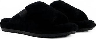 UGG Mens Fluff You Slide In Black