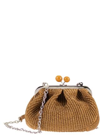 Max Mara Weekend Maxmara Wkapalmas Bolso Pasticcino Efecto Rafia