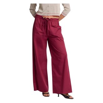 Kocca Wide Trousers, female, Red, Size: XS Pantaloni a palazzo con coulisse