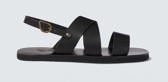 Ancient Greek Sandals Miltos leather slingback sandals