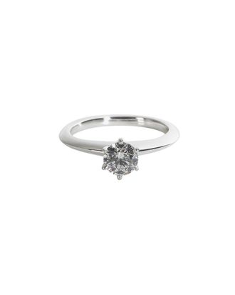 Tiffany & Co. Platinum Diamond Engagement Ring (Authentic Pre-Loved)