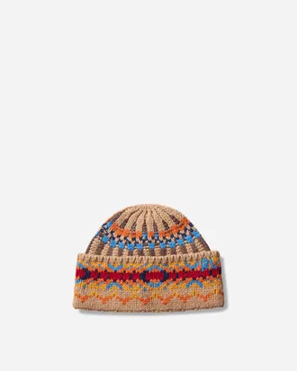 Polo Ralph Lauren Fair Isle Beanie Tan
