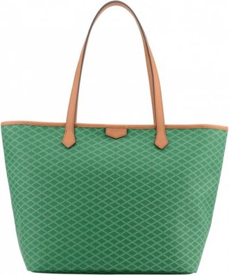Pourchet MM Cabas - Dames - Shoppers - Groen - ONE Size - Leer - Tassen