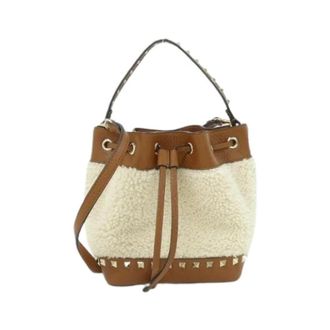Valentino Pre-owned Garavani Shearling Bag - Dames - Pre-owned - Veelkleurig - Maat: ONE Size
