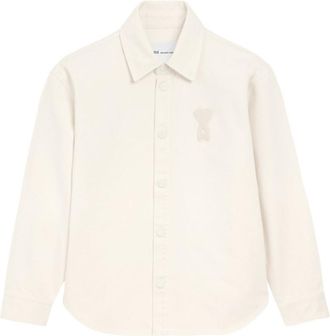 Ami Off White Regular Overshirt