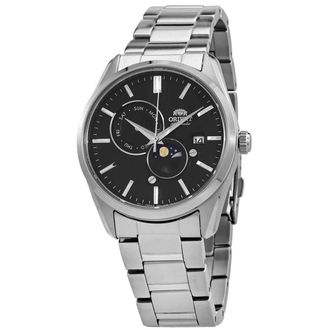 Orient Sun & Moon Automatic Black Dial Mens Watch RA-AK0307B10B