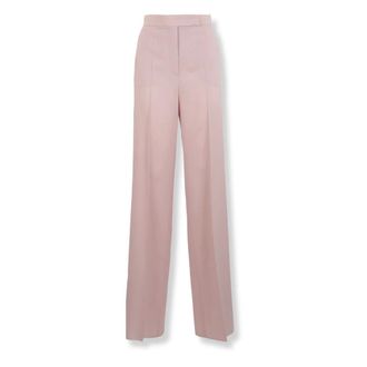 Max Mara Wide Trousers, female, Pink, Size: XS Wide Trousers
