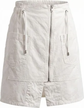 Mr & Mrs Italy White Material Women Womens Skirt