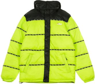Fila Puff Down Jacket - Heren - Gewatteerde jassen - Groen - L - Polyester - Jassen