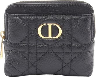 Dior Pre-owned Dior Lambskin Cannage Caro Coin Pouch Ladies MG38Y0M46CXMD09J