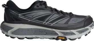 Hoka One One Zwarte Sneakers Mafate Speed 2 - Heren - Hardloopschoenen - Zwart - 44 EU - Fitness